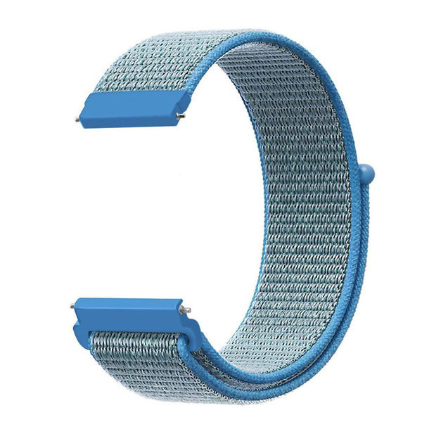 Strap-it Huawei Watch GT 5 - 41mm nylon band (blauw)