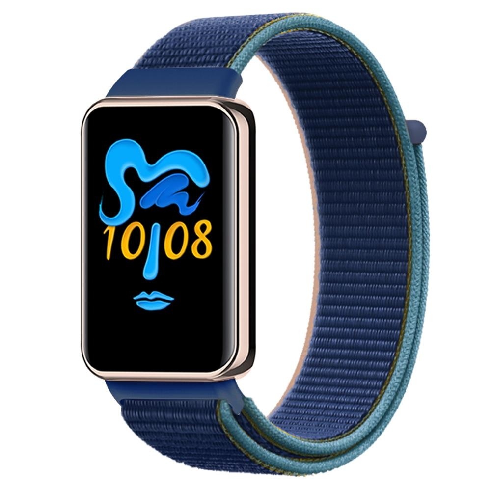 Strap-it Honor Band 10 nylon band (donkerblauw)