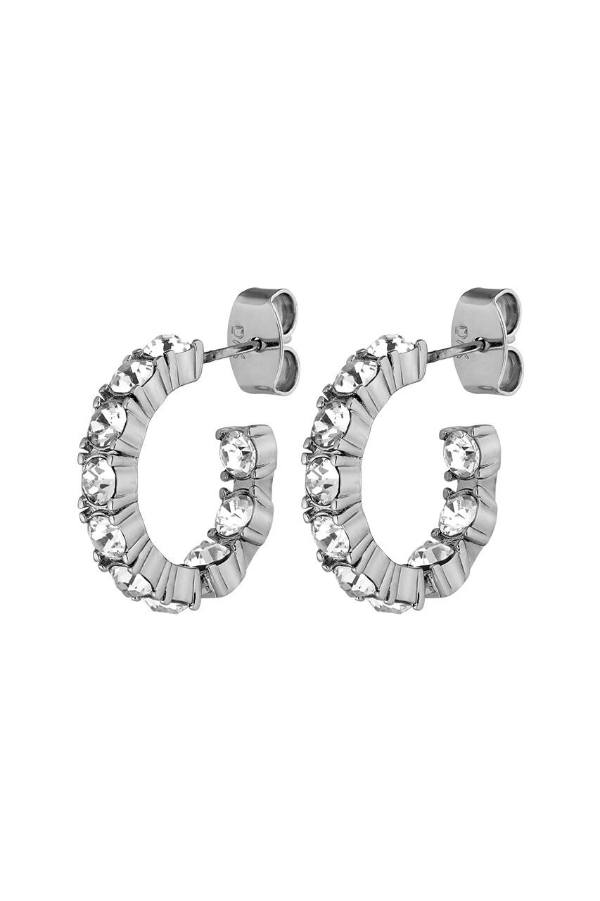 Dyrberg Kern Dyrberg/Kern Raquel Earring, Color: Silver/Crystal, Onesize, Women