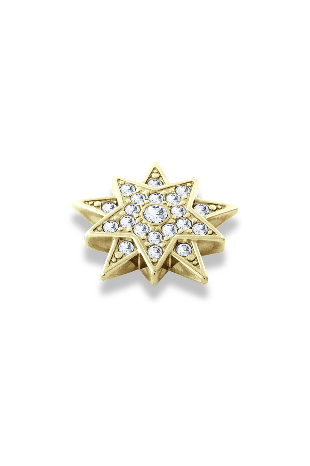Dyrberg Kern Dyrberg/Kern Wish Topping, Color: Gold/Crystal, Onesize, Women