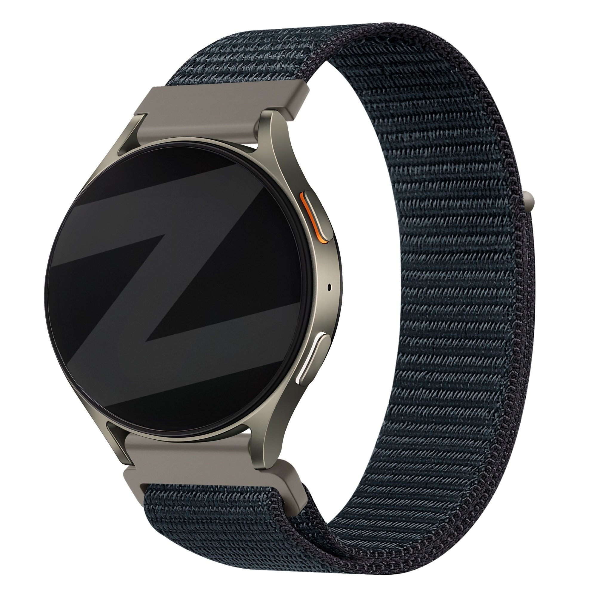 Bandz Suunto Vertical nylon band 'Easy fit' (grijsblauw)