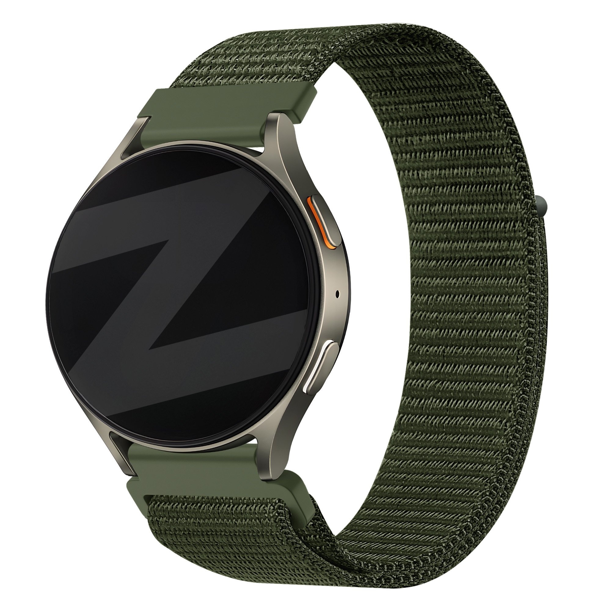 Bandz Xiaomi Amazfit Bip nylon band 'Easy fit' (groen)