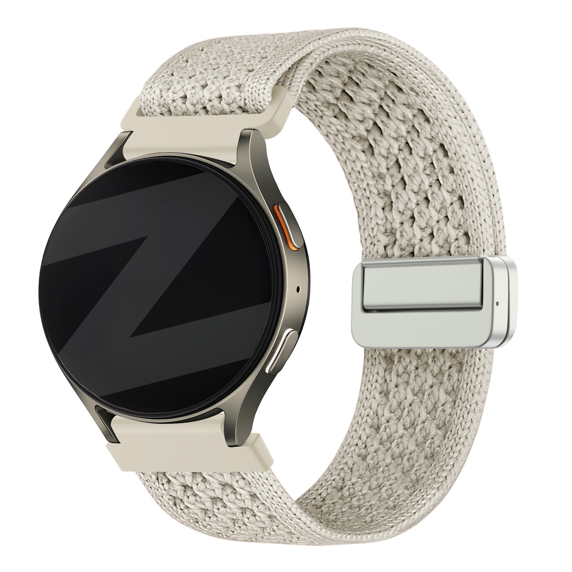 Bandz Withings ScanWatch 2 - 38mm vintage nylon band (sterrenlicht)