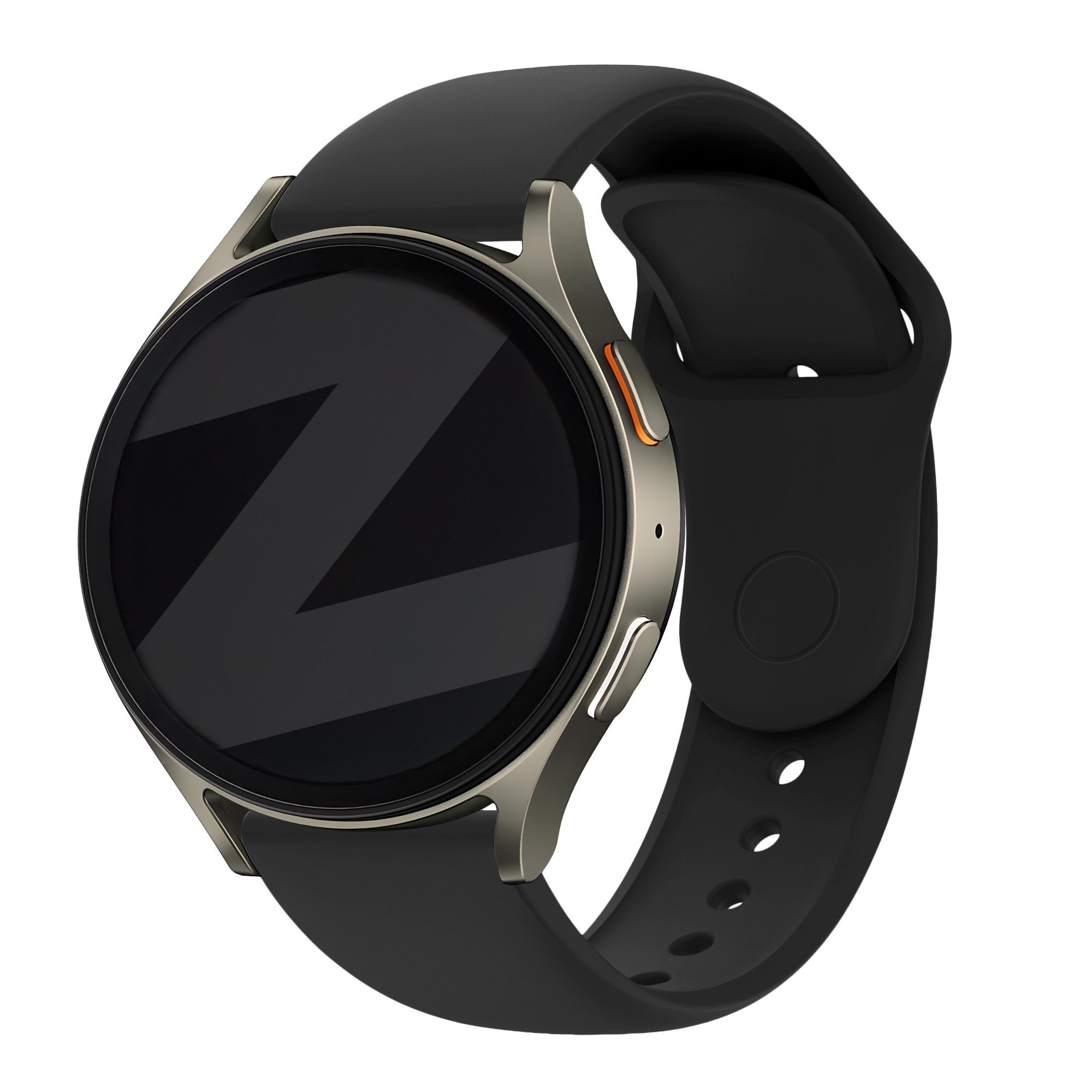 Bandz Fossil Gen 5 sport band 'Easy fit' (zwart)