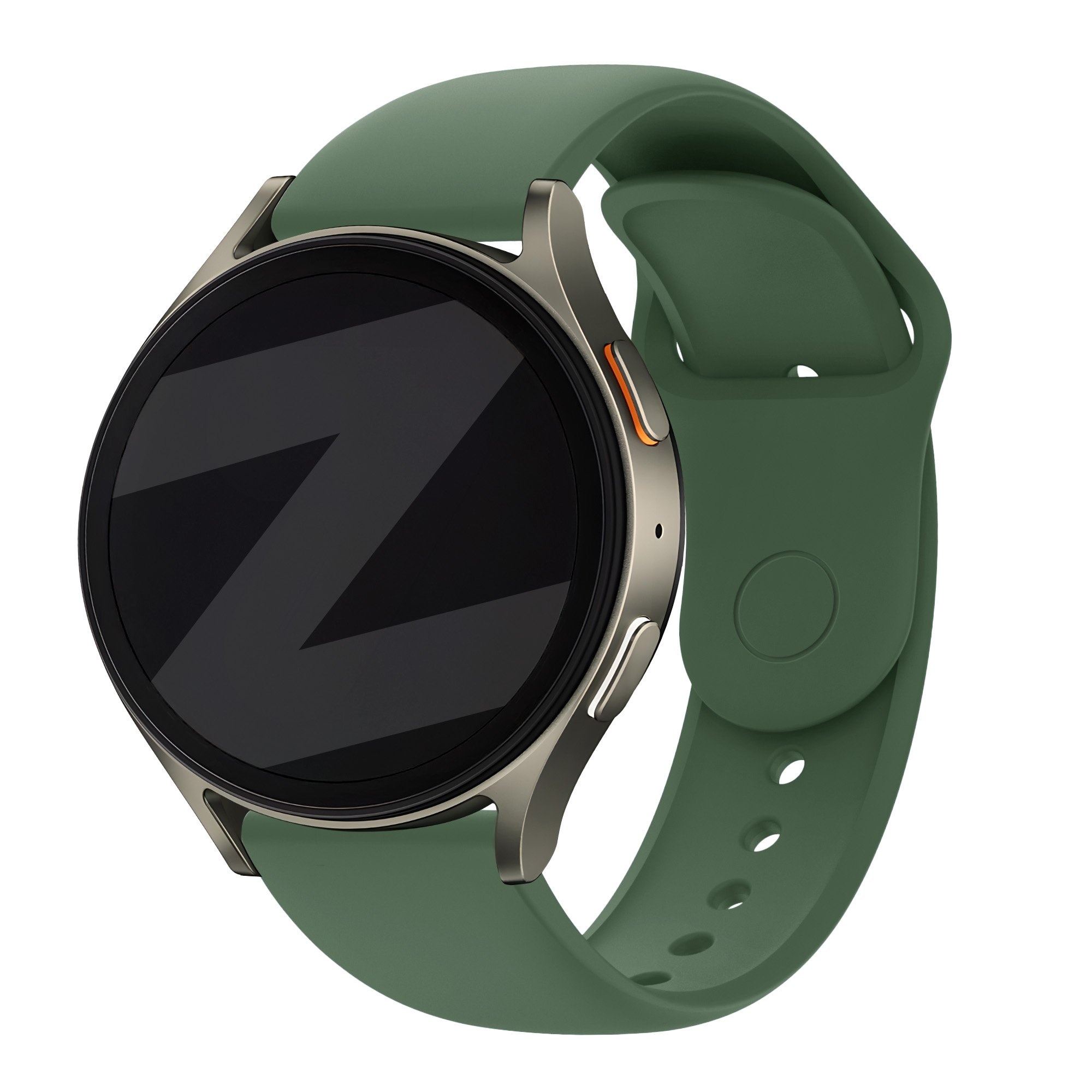 Bandz Huawei Watch GT 2 42mm sport band 'Easy fit' (groen)