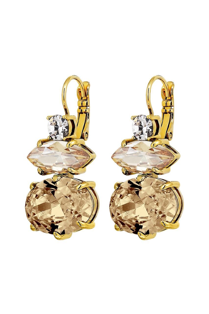 Dyrberg Kern Dyrberg/Kern Parsana Earring, Color: Golden, Onesize, Women
