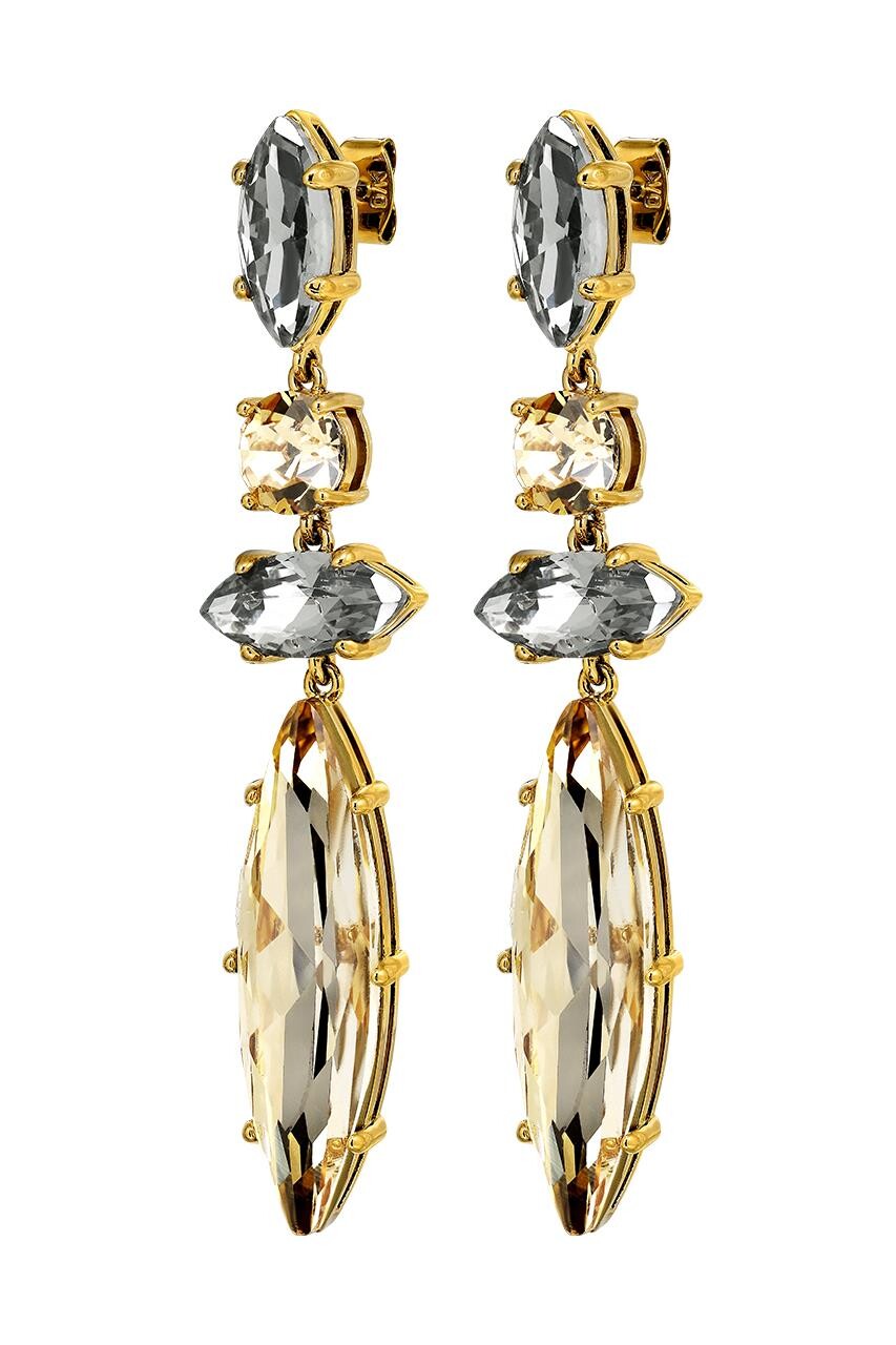 Dyrberg Kern Dyrberg/Kern Tenere Earring, Color: Golden, Onesize, Women