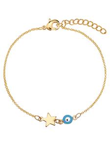 FASHIONIZE Armband Eye Star Blauw