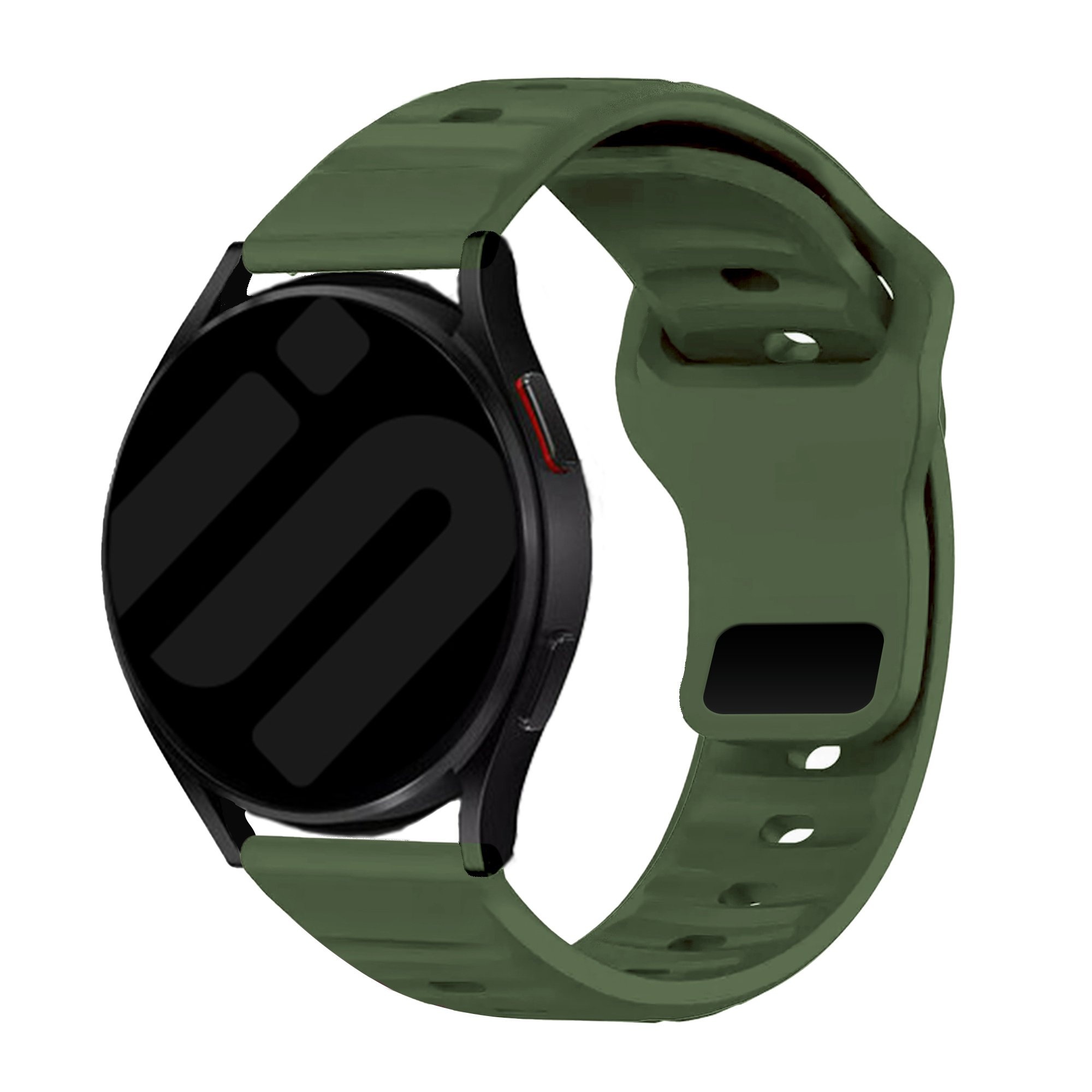 Strap-it Polar Grit X Pro outdoor siliconen bandje (groen)