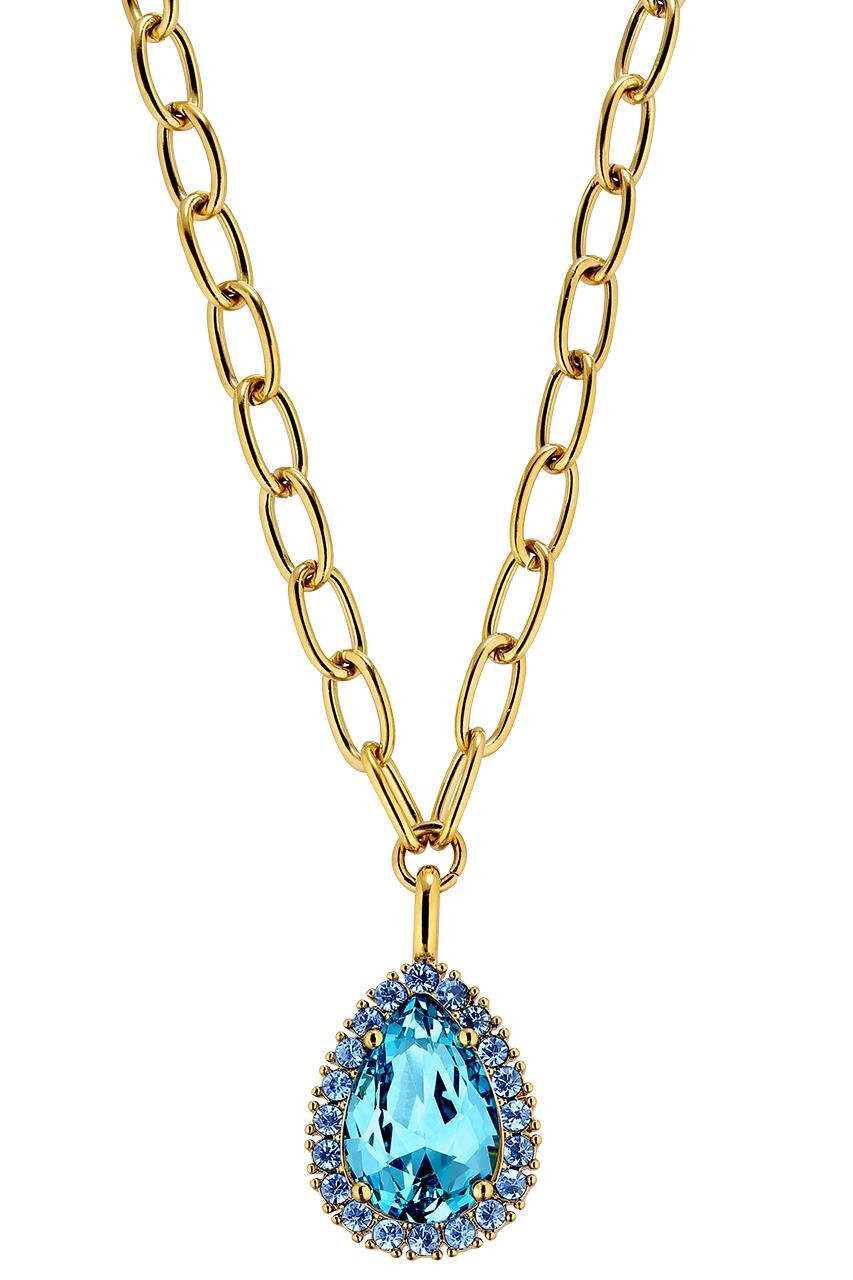 Dyrberg Kern Dyrberg/Kern Metta Necklace, Color: Gold/Blue, Onesize, Women
