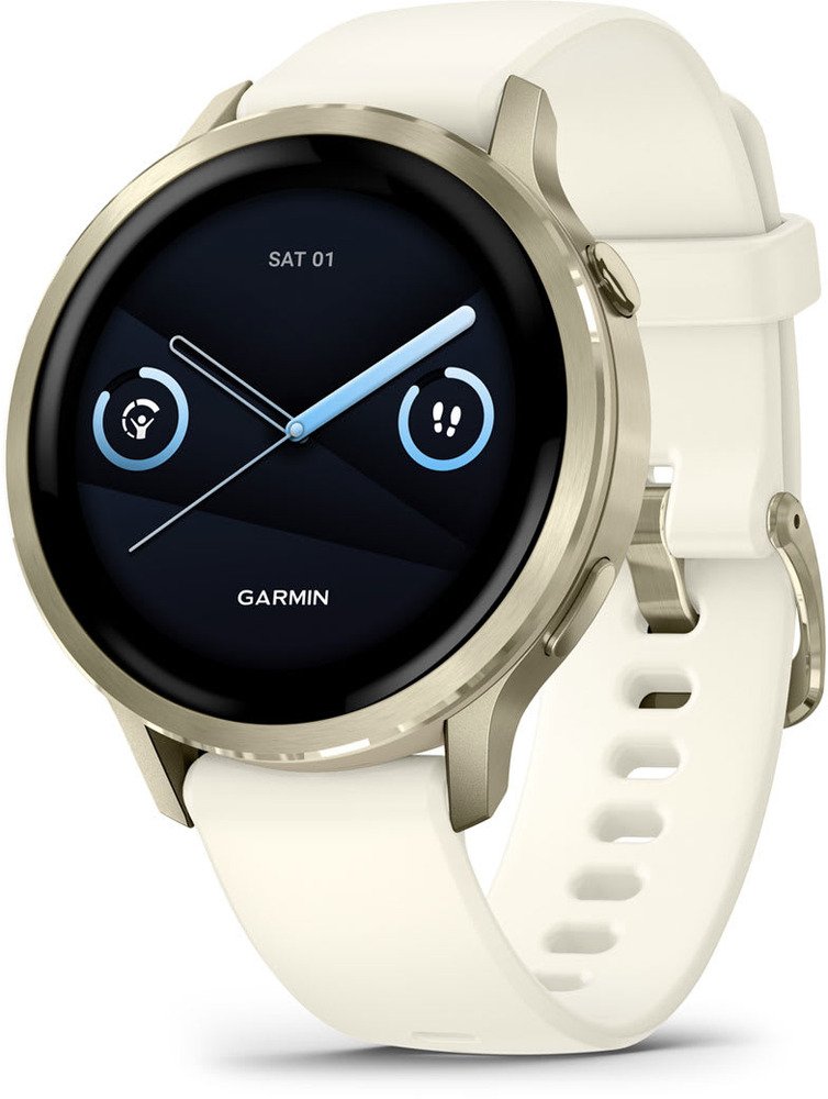 Garmin Venu 4 41mm Lunar Gold + Bone | Smartphones, tablets en meer | 0753759342845
