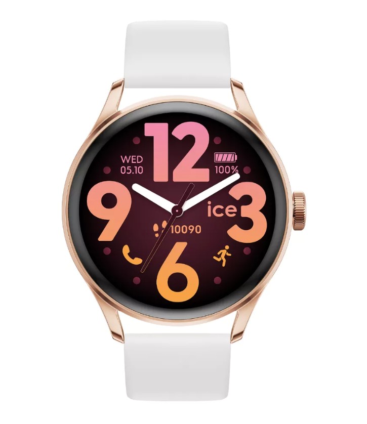 Ice-watch Smartwatch ICE smart 3.0 - 1.2 AMOLED - GPS Armbandhorloge, dameshorloge, siliconen armband, Bluetooth, touch-display, digitaal