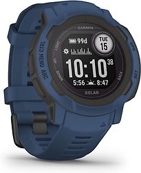 Garmin Instinct 2 45 mm blauw met een blauw siliconen polsband - refurbished