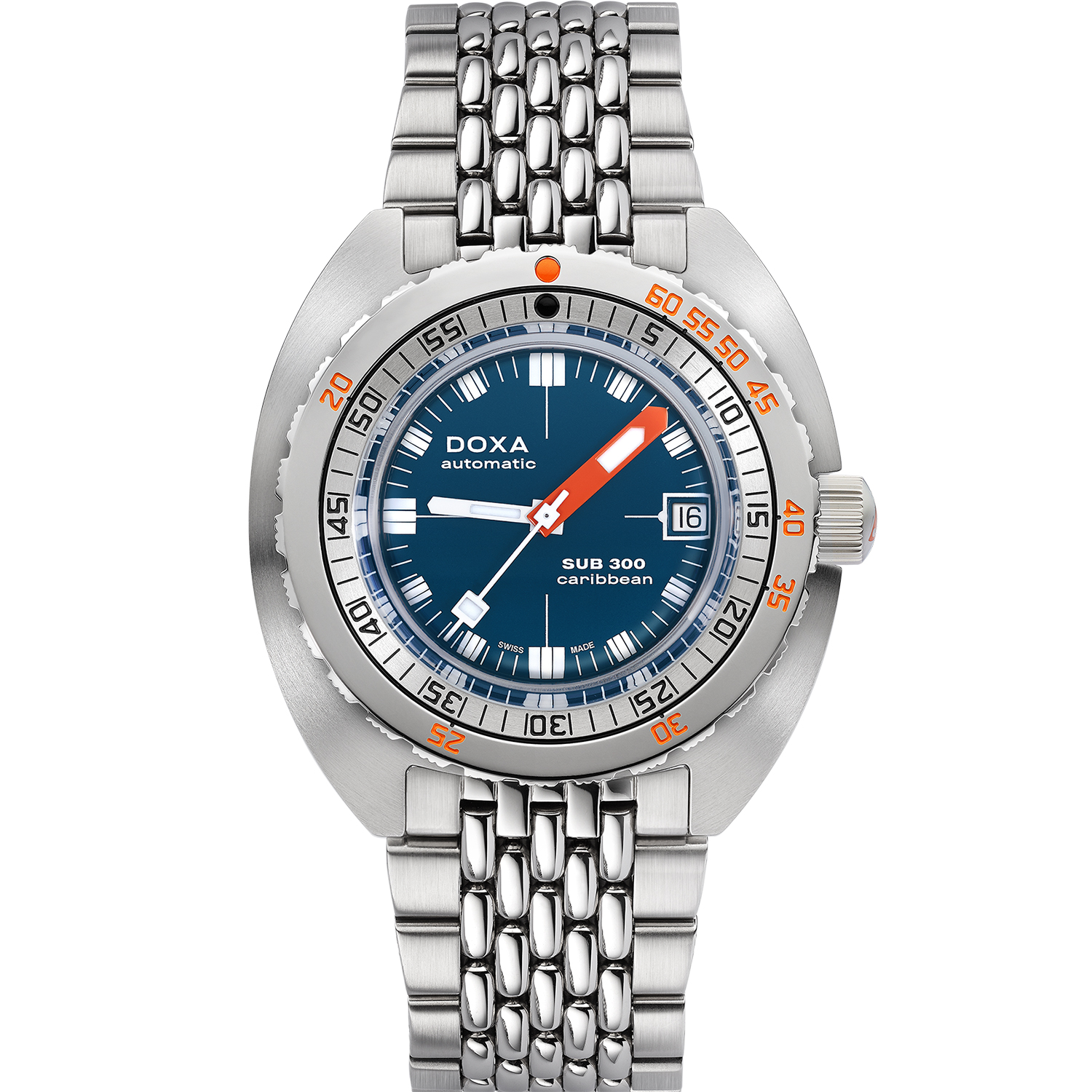 Doxa sub 300 caribbean cosc certified