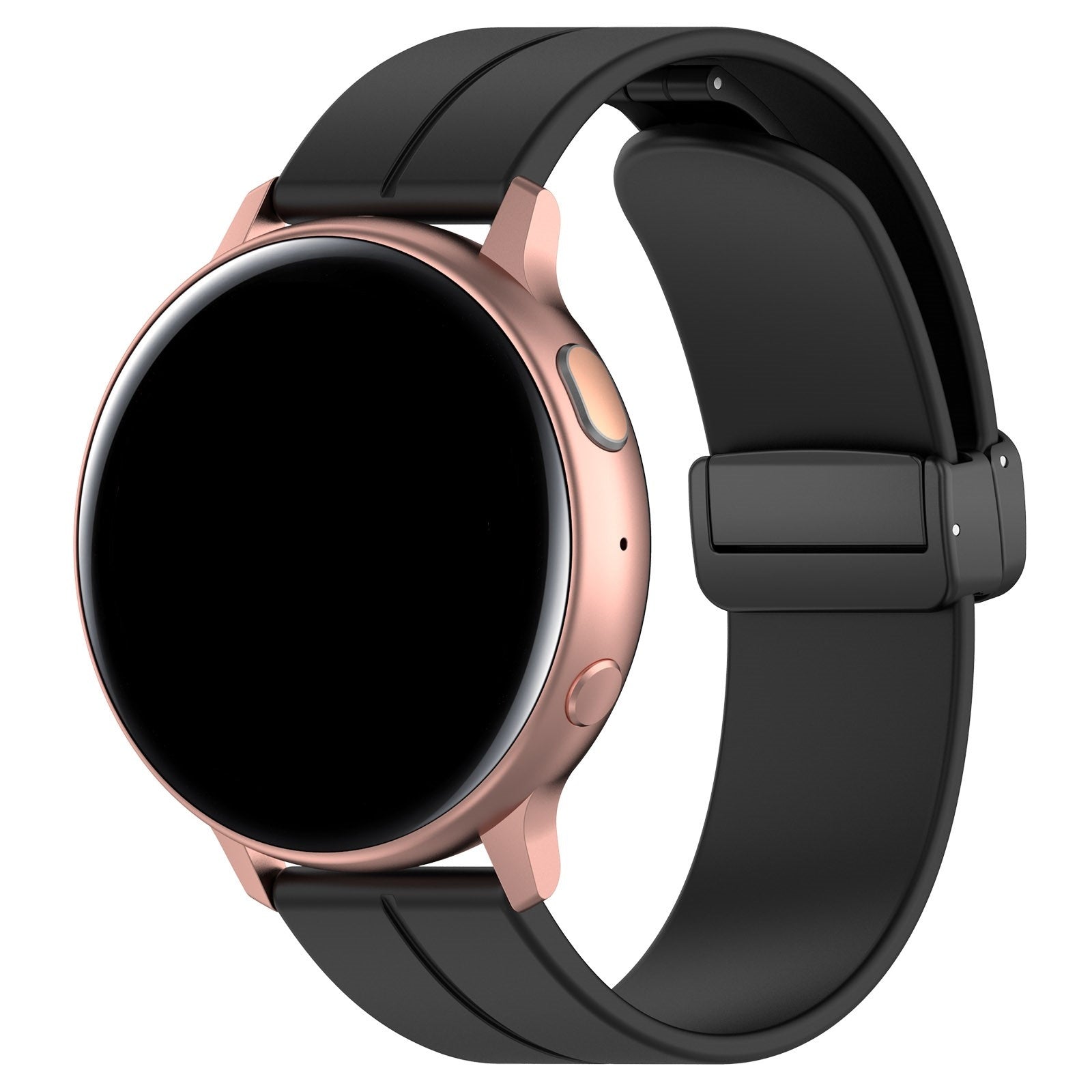 Redmi Watch 5 Lite d-buckle siliconen bandje (zwart)