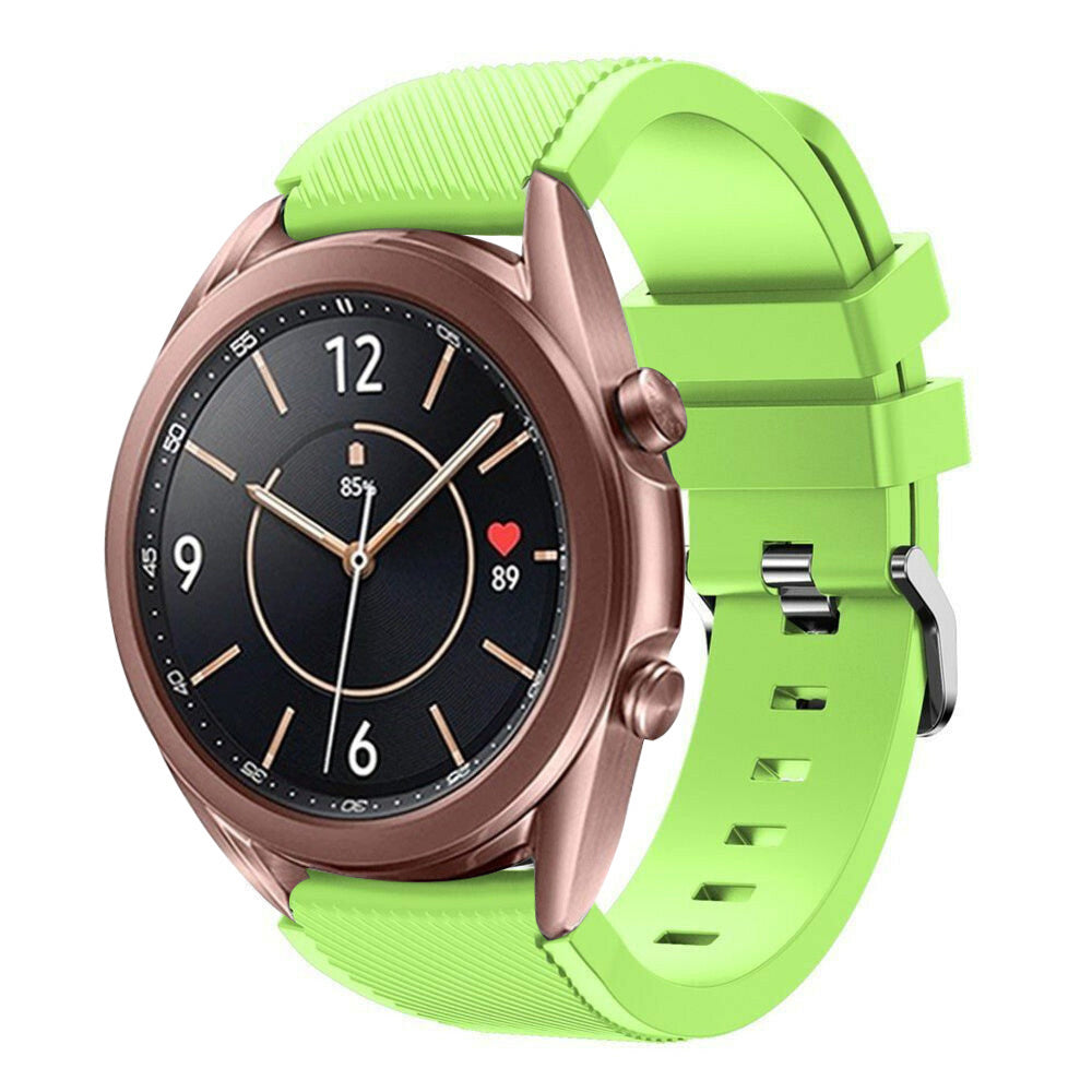 Samsung Galaxy Watch 3 41mm silicone band (lichtgroen)