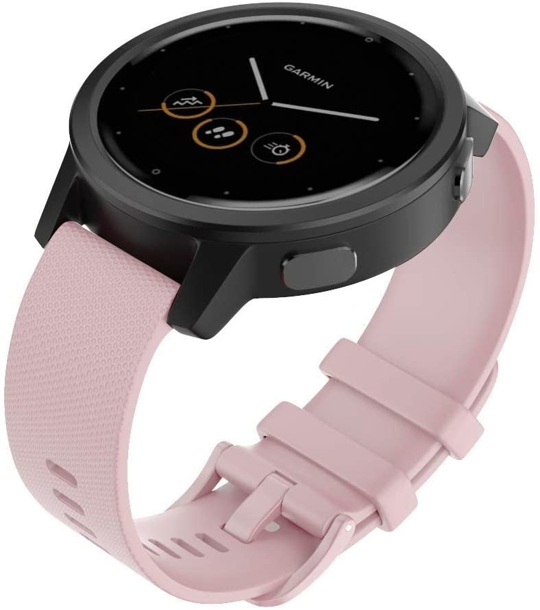 Garmin Vivomove 3s silicone band - 39mm - roze