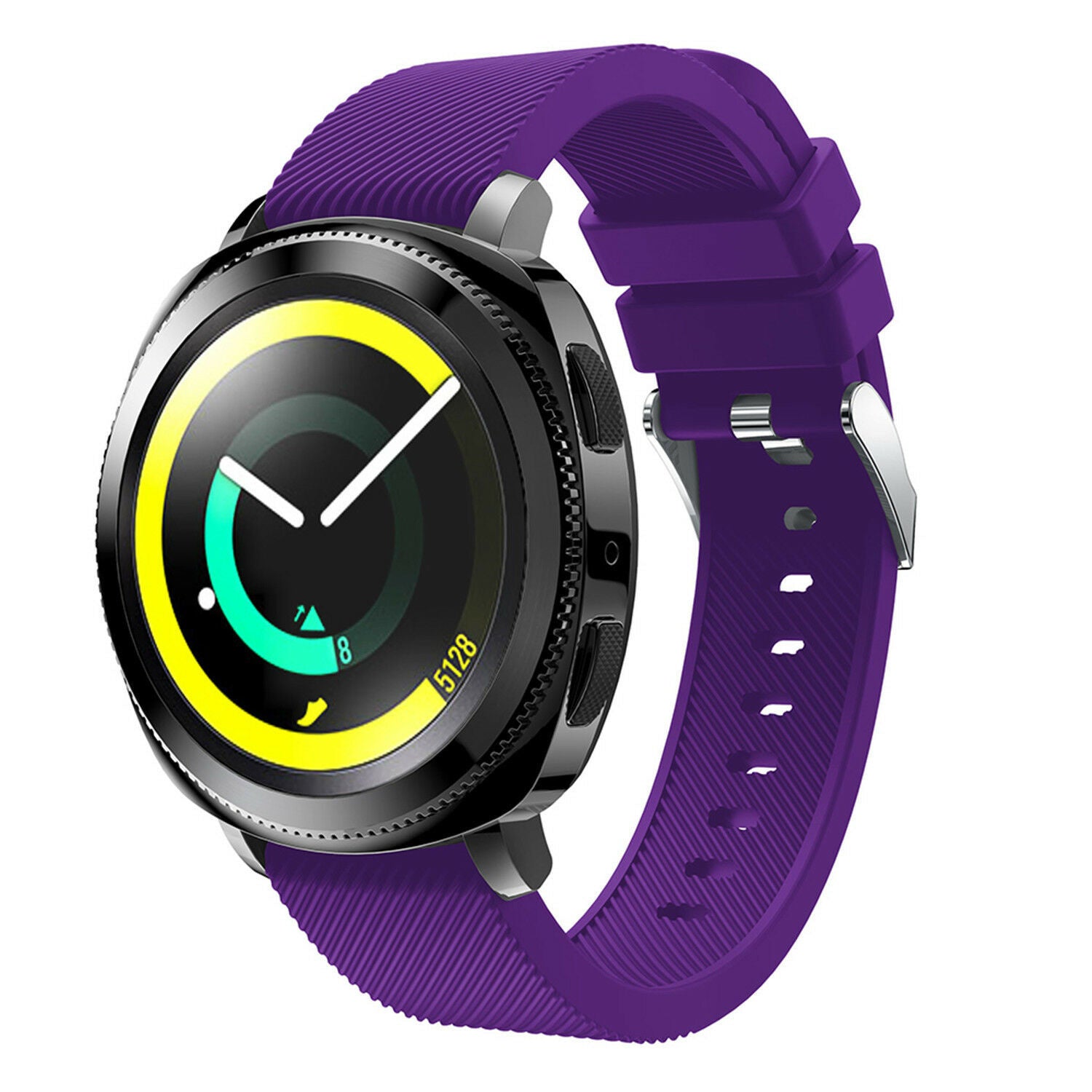 Samsung Gear Sport silicone band (paars)