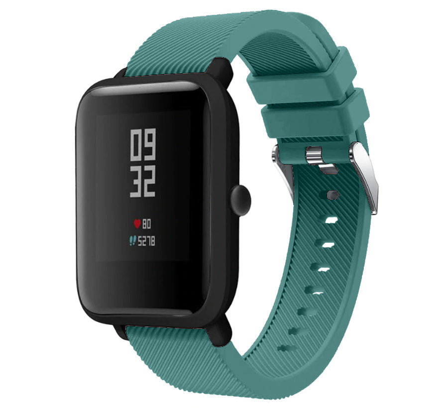 Xiaomi Amazfit Bip silicone band (dennengroen)
