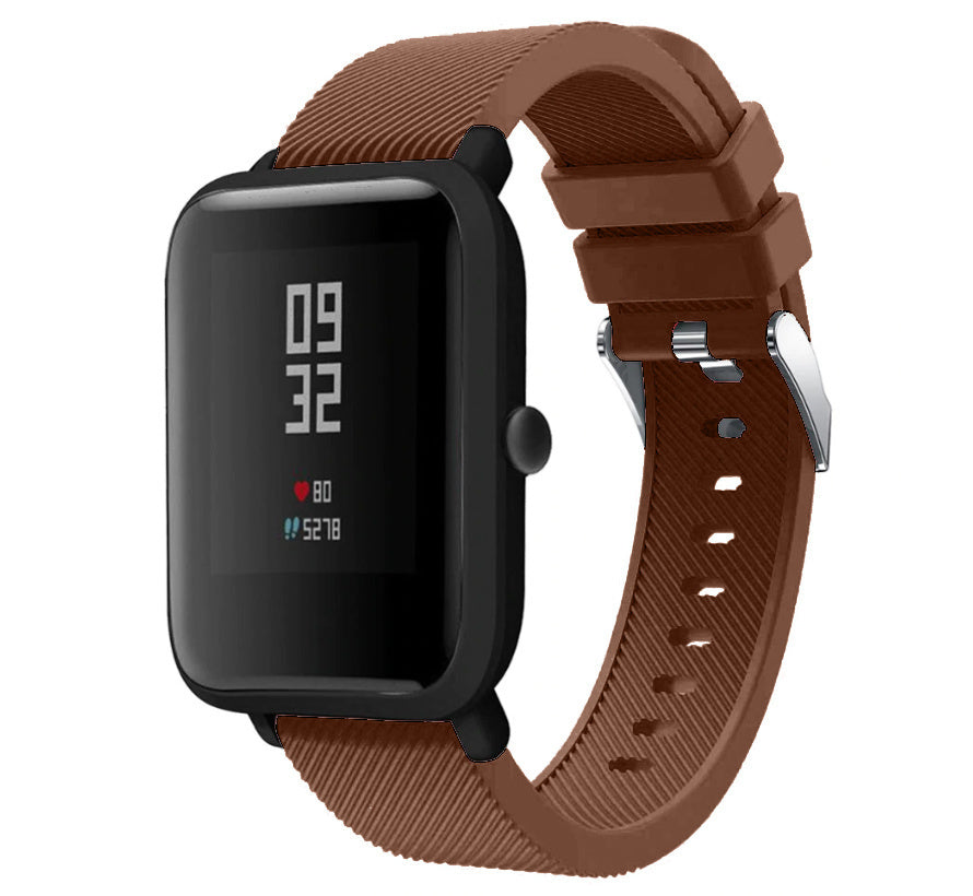 Xiaomi Amazfit Bip silicone band (koffiebruin)
