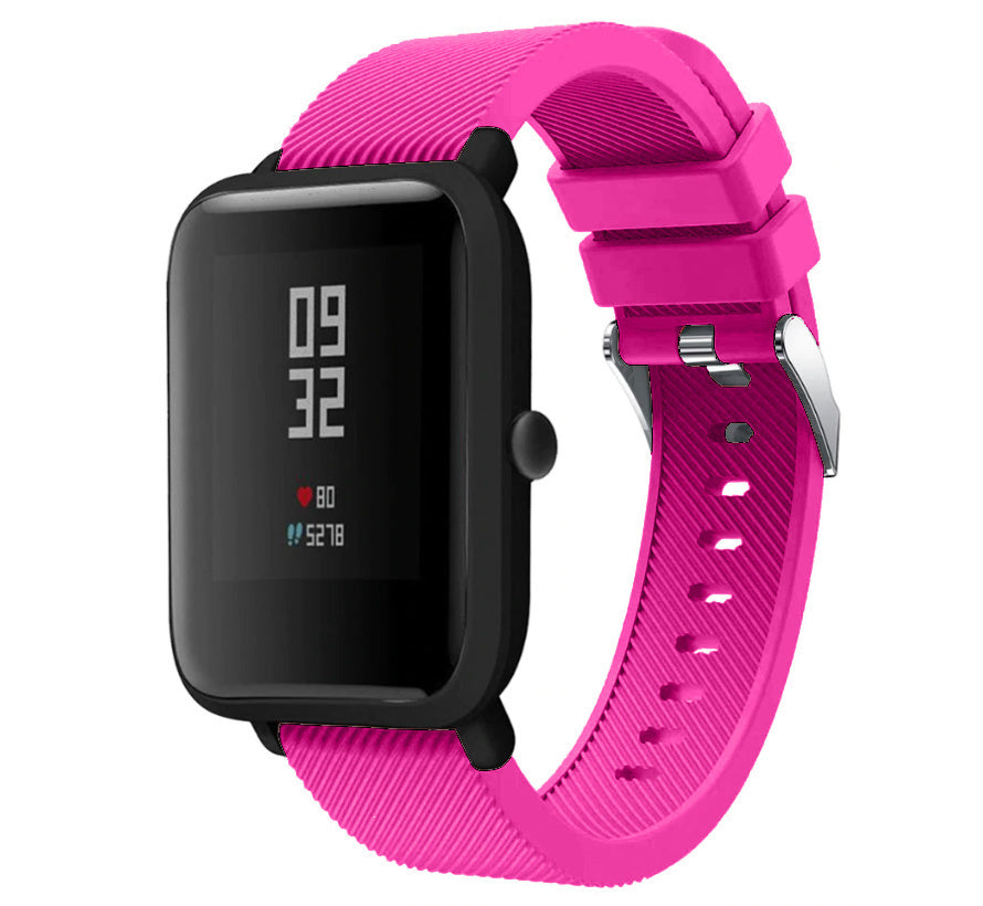 Xiaomi Amazfit Bip silicone band (knalroze)