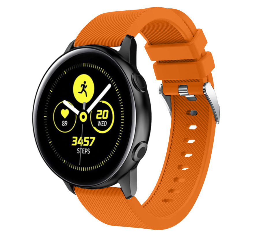 Samsung Galaxy Watch Active / Active 2 silicone band (oranje)