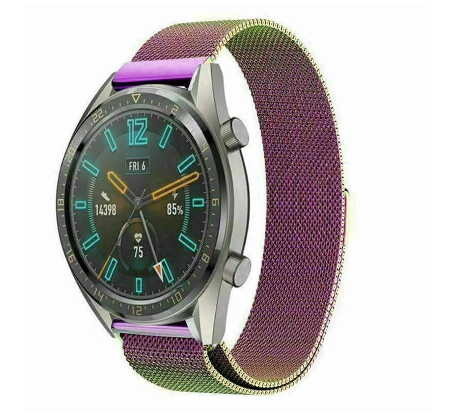 Huawei Watch GT 2 Milanese band (regenboog)