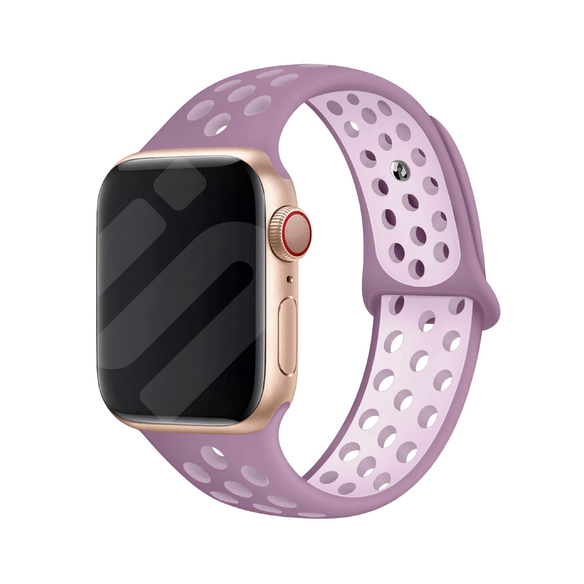 Apple Watch sport band (lichtpaars)