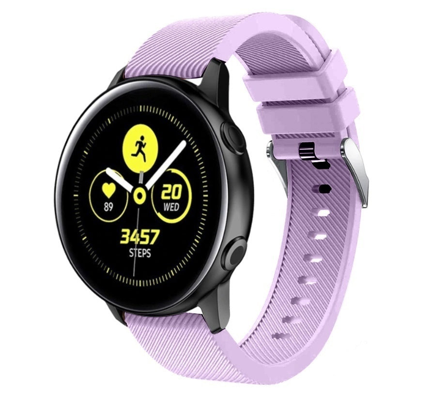Samsung Galaxy Watch Active / Active 2 silicone band (lila)