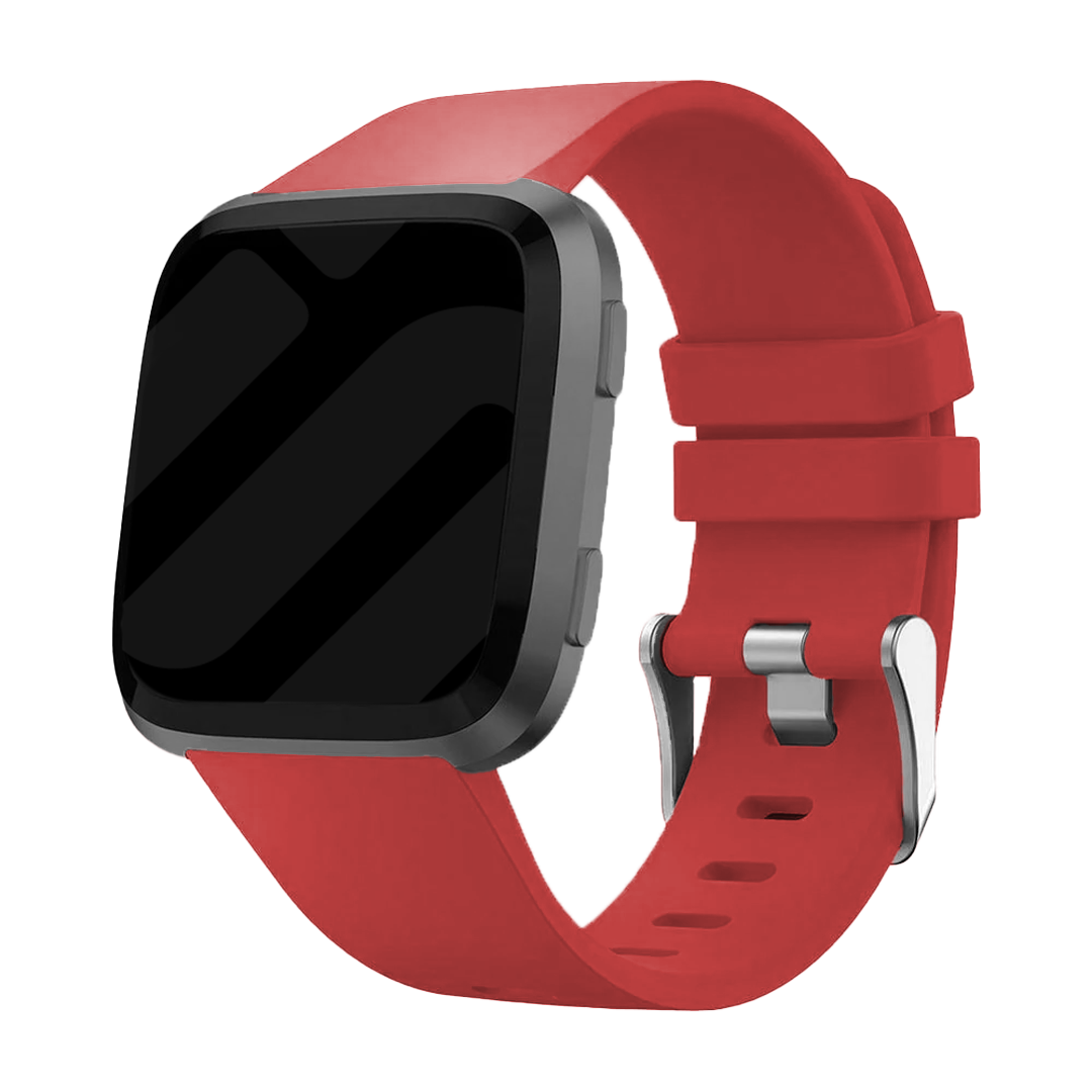 Fitbit Versa / Versa 2 silicone band (rood)
