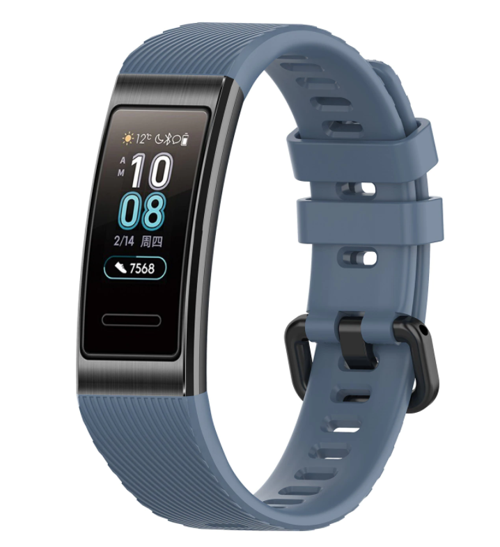 Huawei band 3 / 4 Pro silicone band (grijsblauw)