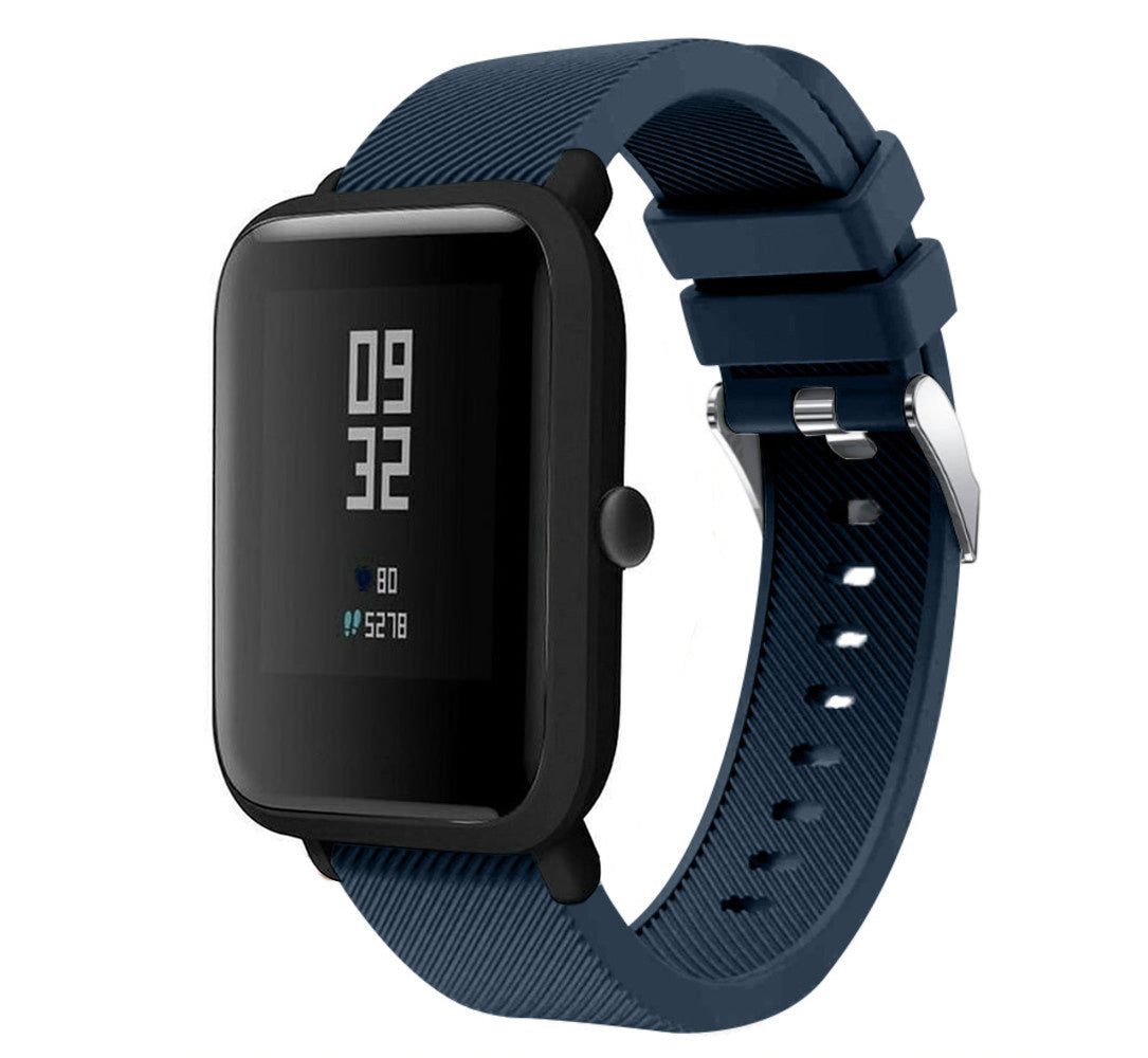 Xiaomi Amazfit Bip silicone band (donkerblauw)