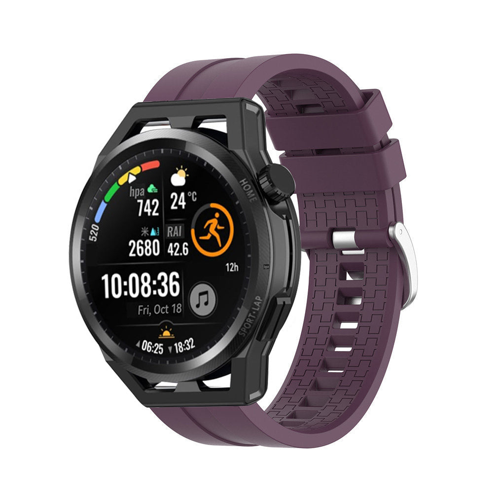 Huawei Watch GT Runner extreme silicone band (paars)
