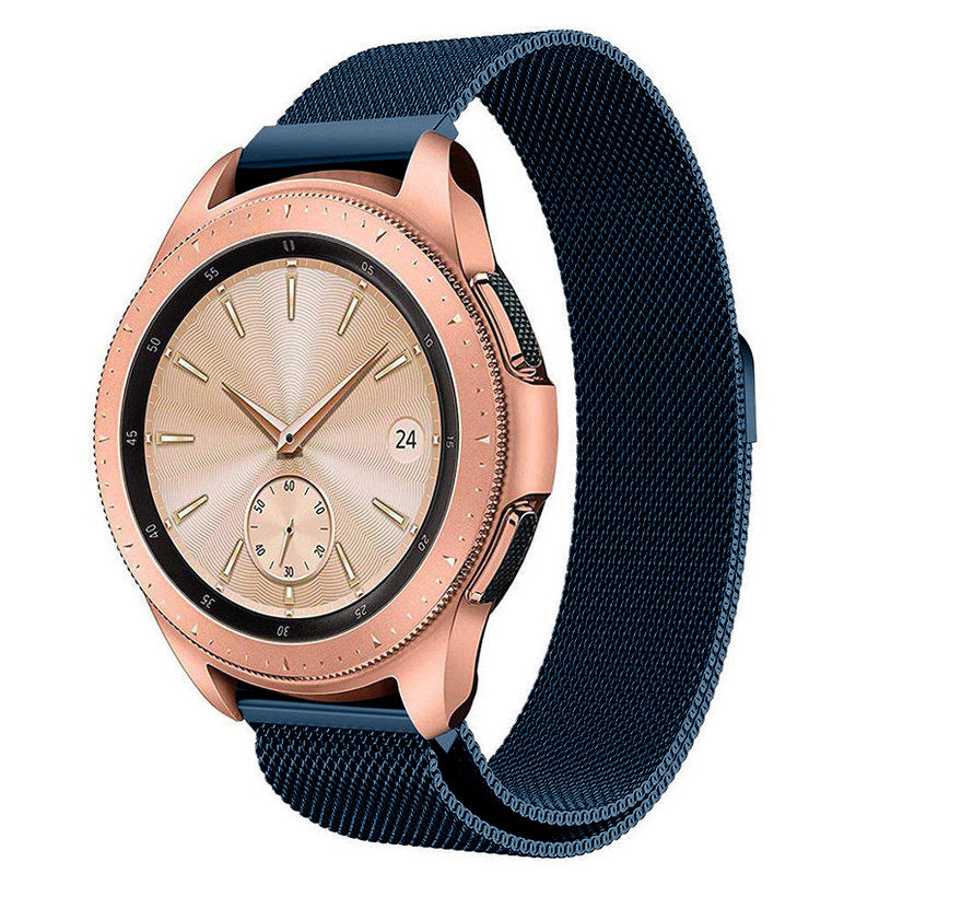 Samsung Galaxy Watch Milanese band 41mm / 42mm (blauw)