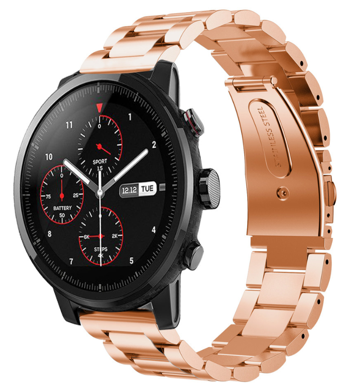 Xiaomi Amazfit Stratos stalen band (rosé goud)