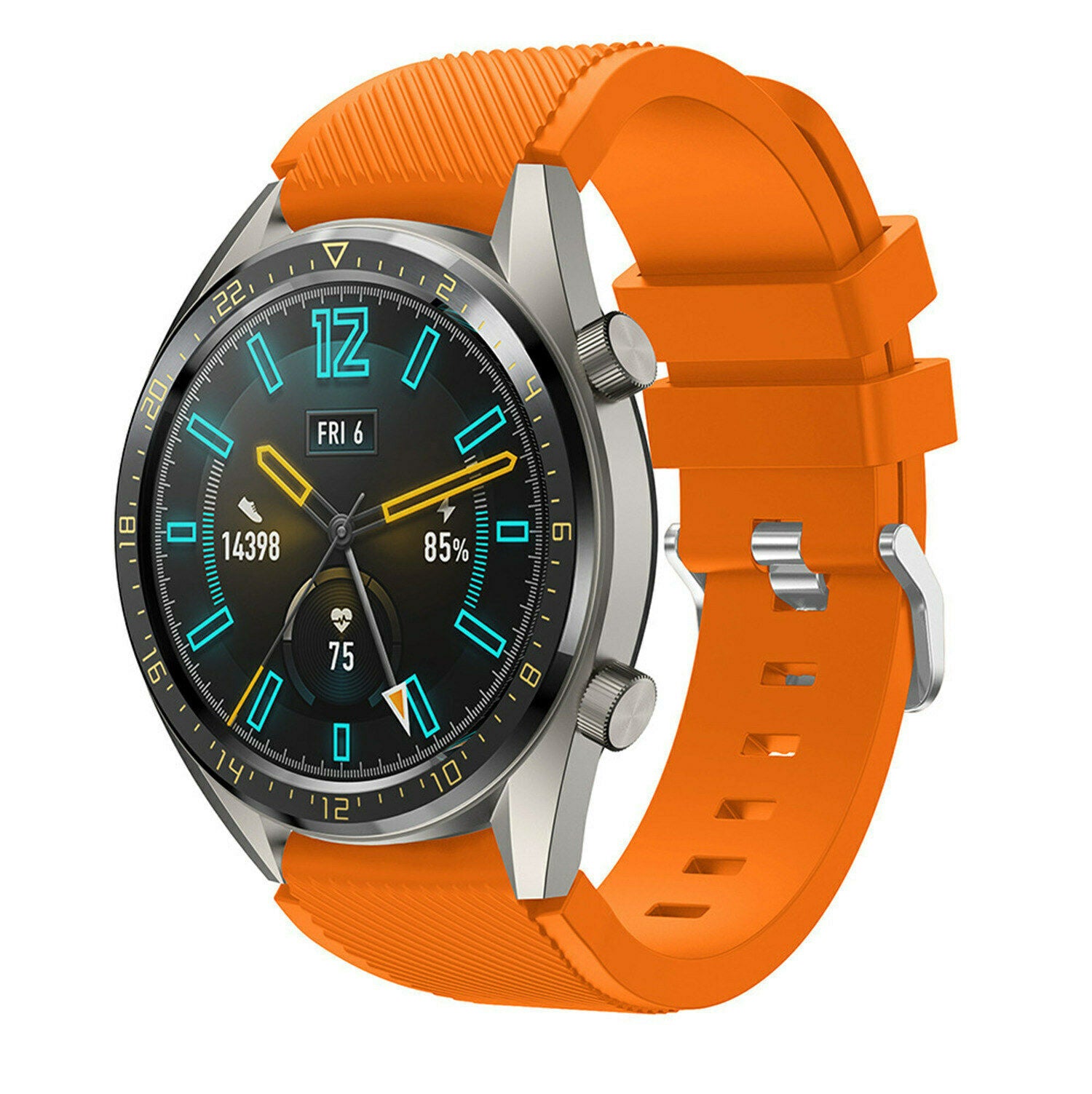 Huawei Watch GT 2 siliconen bandje (oranje)
