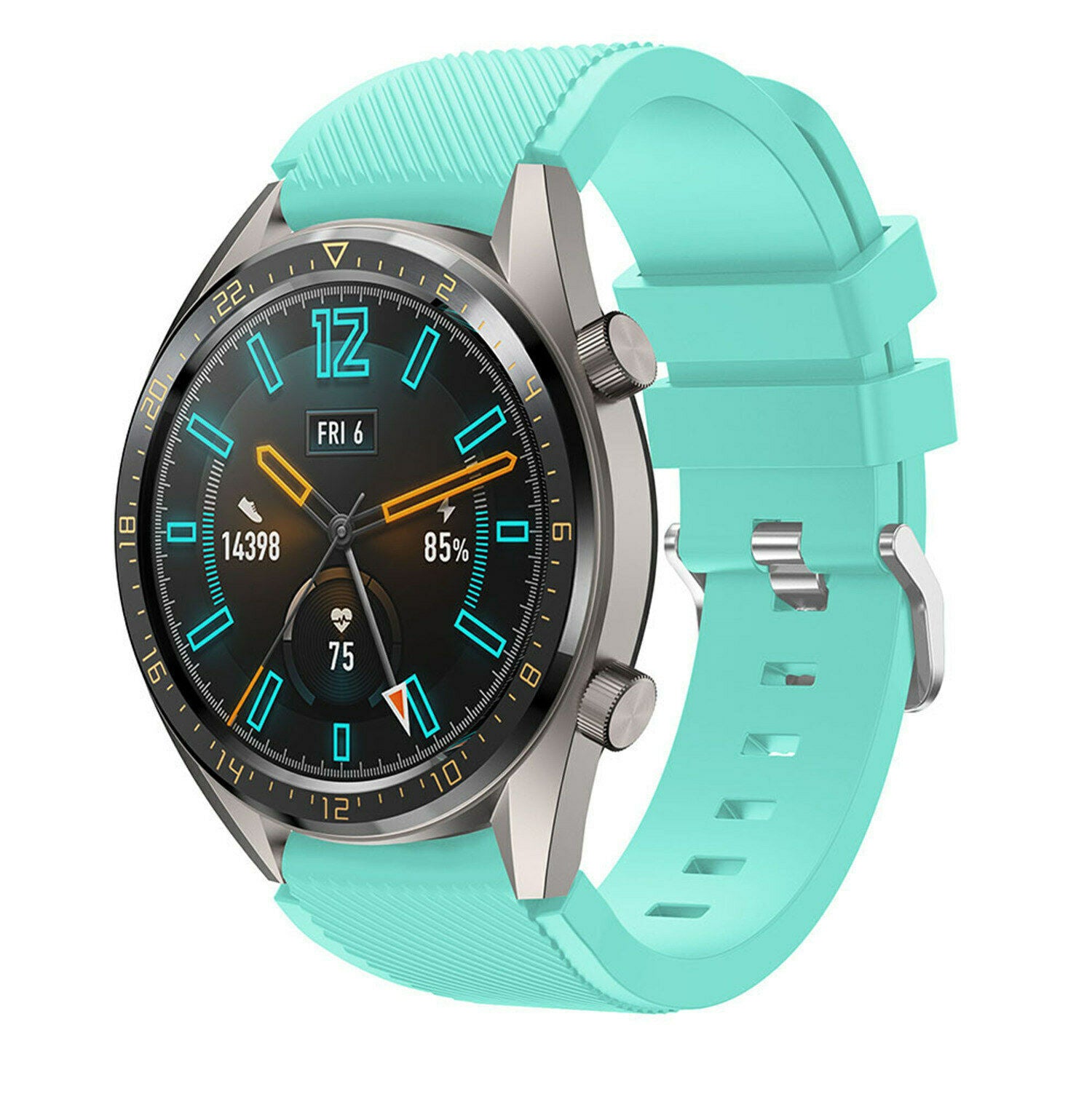 Huawei Watch GT 2 siliconen bandje (aqua)