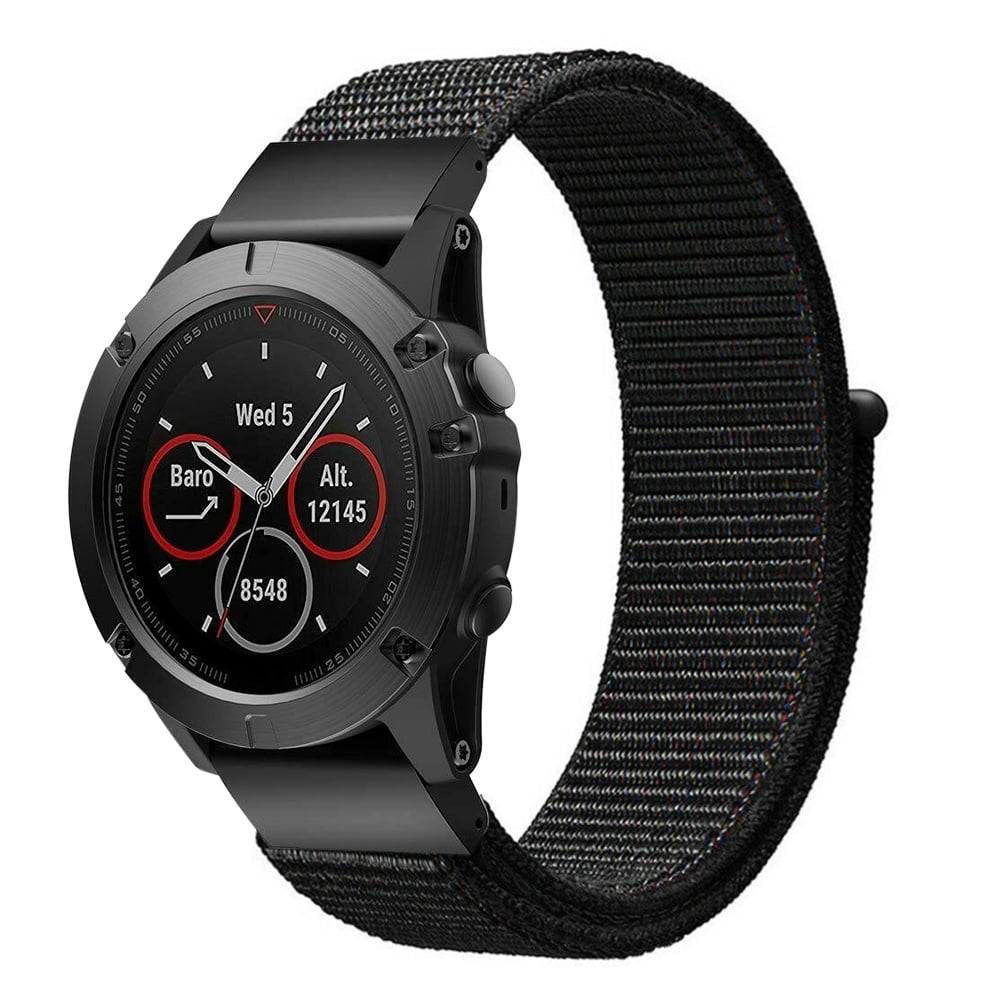 Garmin Descent Mk2S nylon band (zwart)