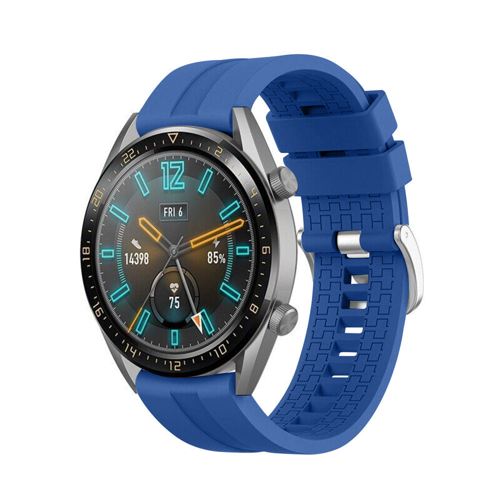 Huawei Watch GT 6 - 46mm extreme silicone band (blauw)