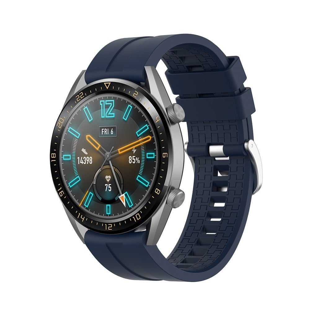 Huawei Watch GT 4 - 46mm extreme silicone band (donkerblauw)