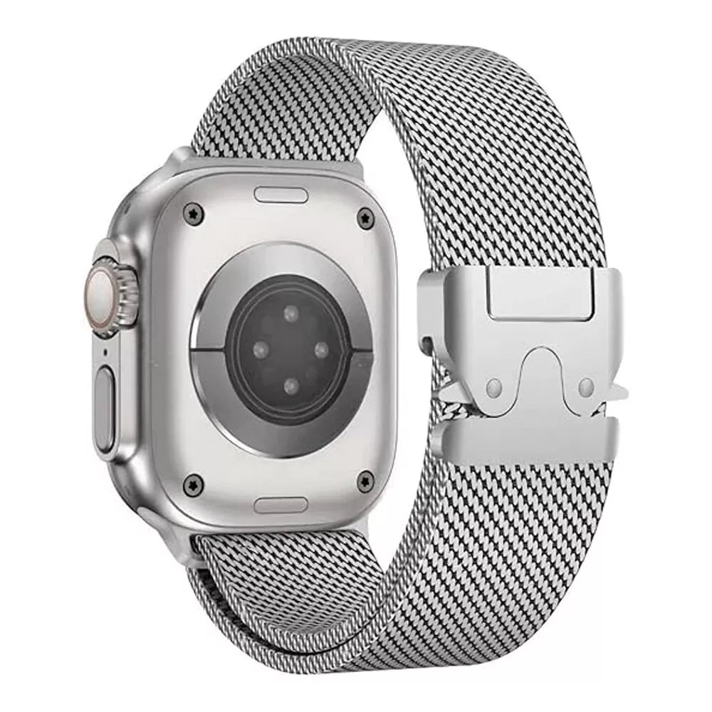 Apple Watch titanium Milanese band (zilver)