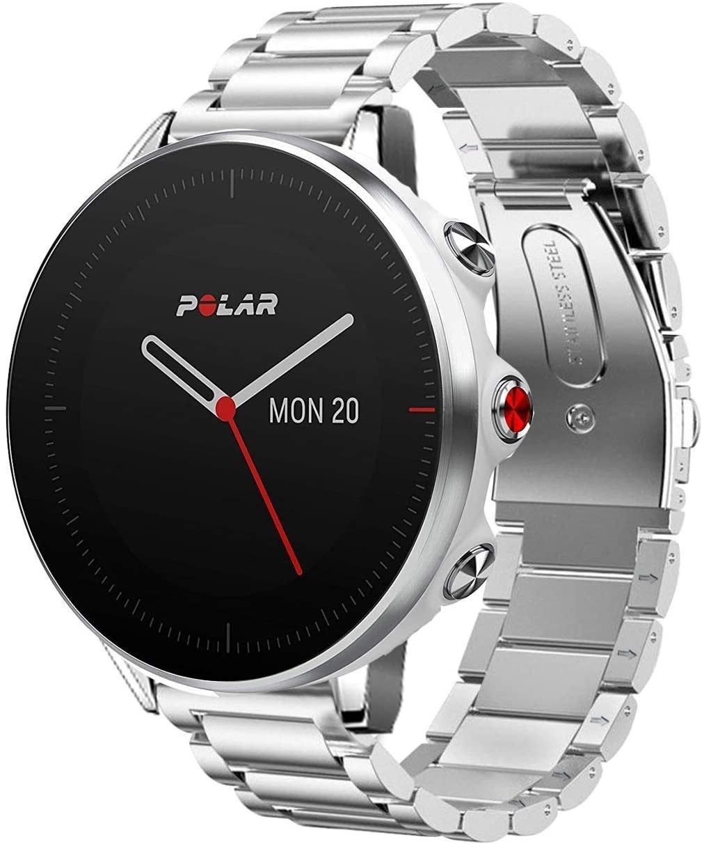 Polar Vantage M stalen band (zilver)
