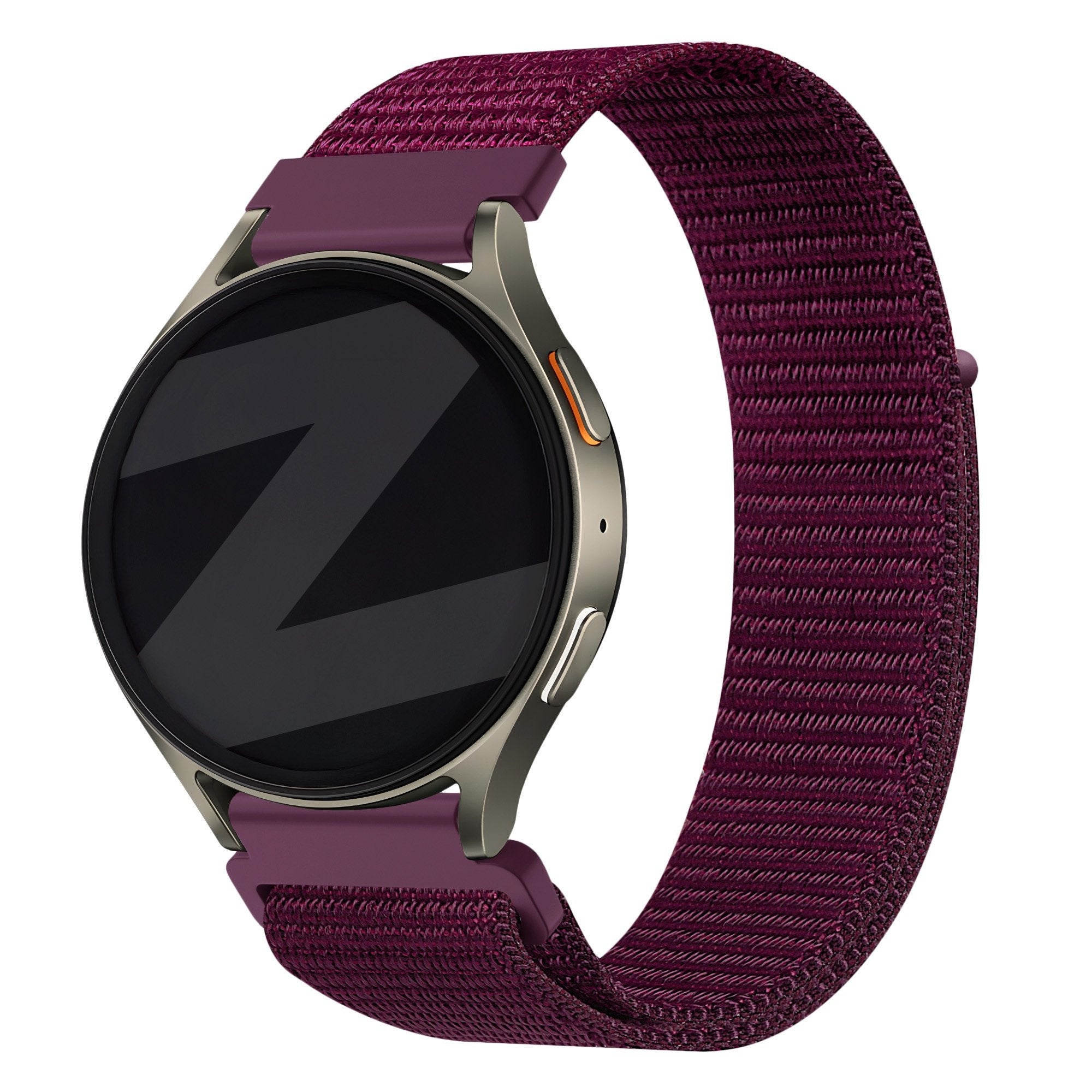 Bandz Huawei Watch GT 6 - 41mm nylon band 'Easy fit' (plum)