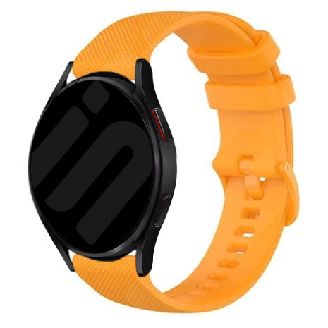 Xiaomi Watch S3 luxe siliconen bandje (oranje)