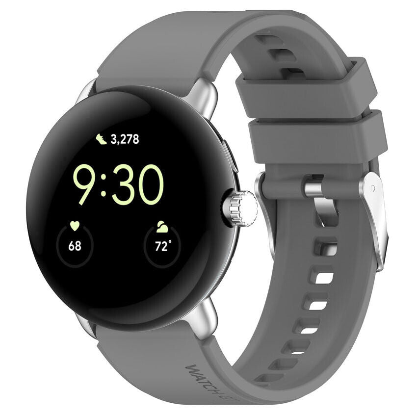 Google Pixel Watch 4 - 41mm siliconen bandje (grijs)