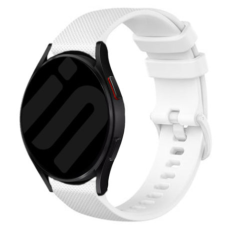 Amazfit Bip 5 luxe siliconen bandje (wit)
