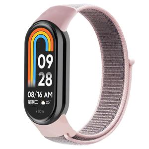 Xiaomi Smart Band 9 nylon bandje (pink sand)