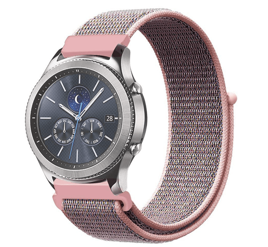 Samsung Gear S3 Classic & Frontier nylon band (pink sand)