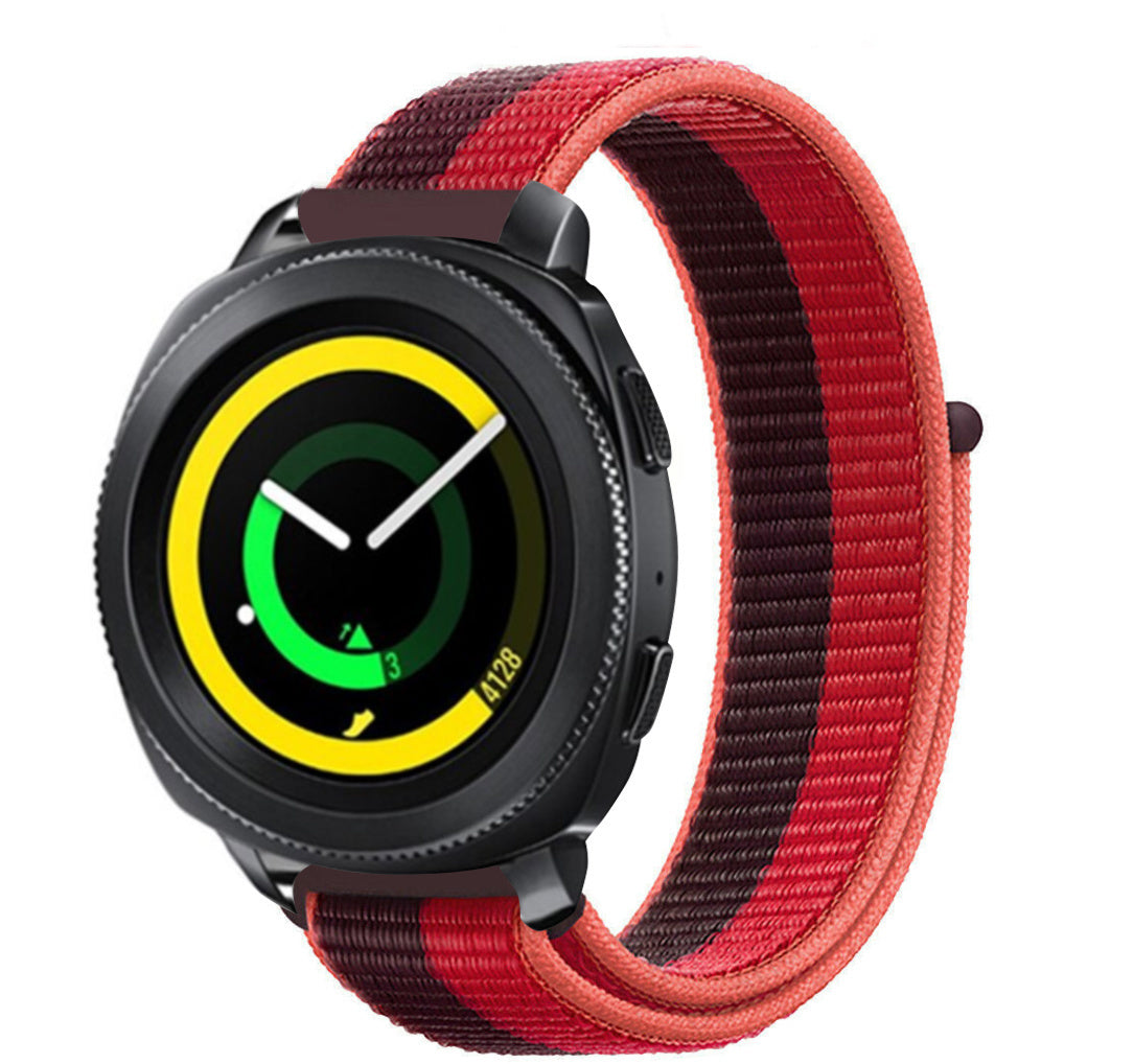 Samsung Gear Sport nylon band (cherry magenta)