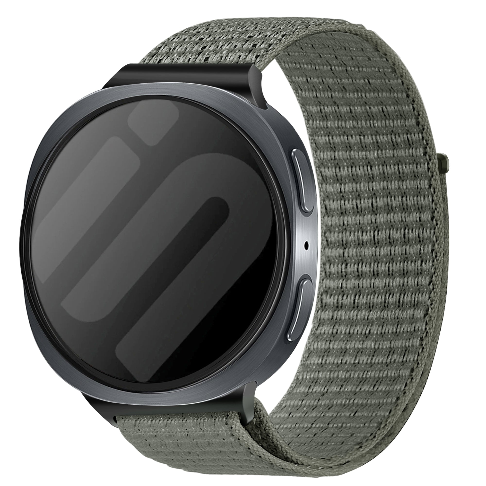 Samsung Galaxy Watch 8 - 44mm nylon bandje (grijs-groen)